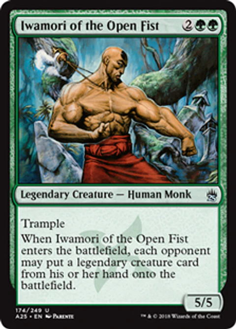 Iwamori of the Open Fist - A25