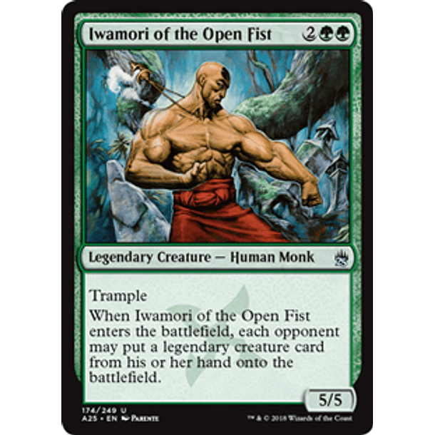 Iwamori of the Open Fist - A25