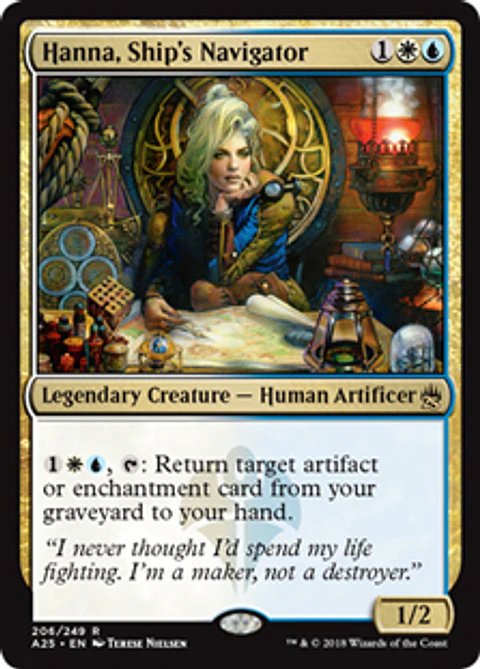 Hanna, Ship's Navigator - A25