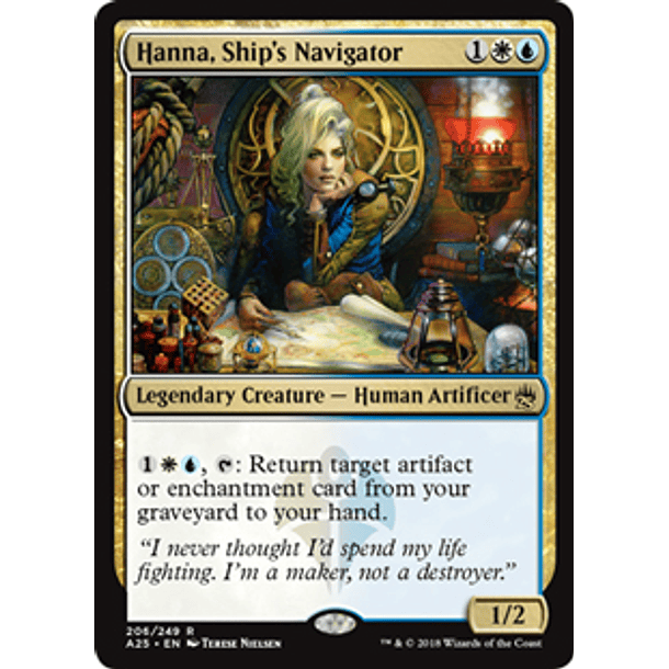 Hanna, Ship's Navigator - A25