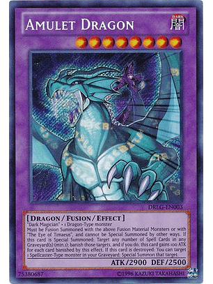 Amulet Dragon - DRLG-EN003 - Secret Rare