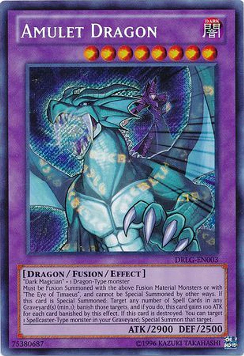 Amulet Dragon - DRLG-EN003 - Secret Rare