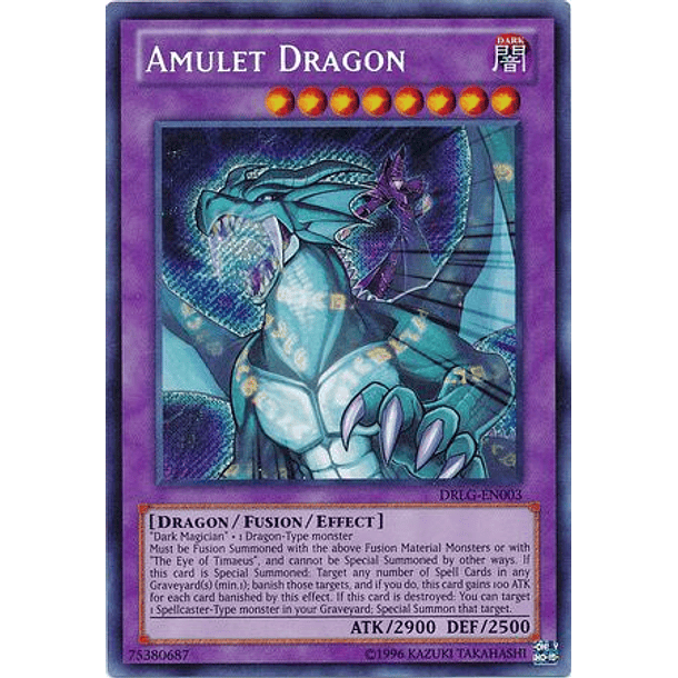 Amulet Dragon - DRLG-EN003 - Secret Rare