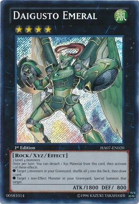 Daigusto Emeral - HA07-EN020 - Secret Rare
