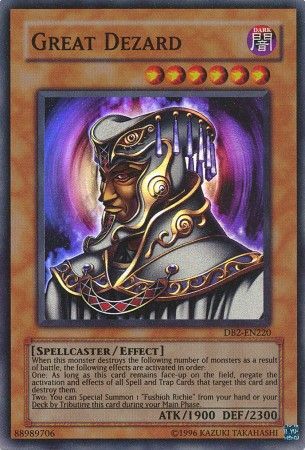 Great Dezard - DB2-EN220 - Super Rare 1