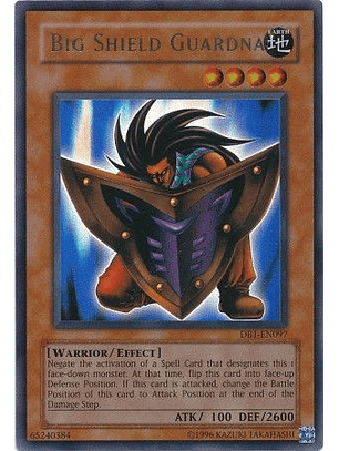 Big Shield Guardna - DB1-EN097 - Ultra Rare (JUGADO)