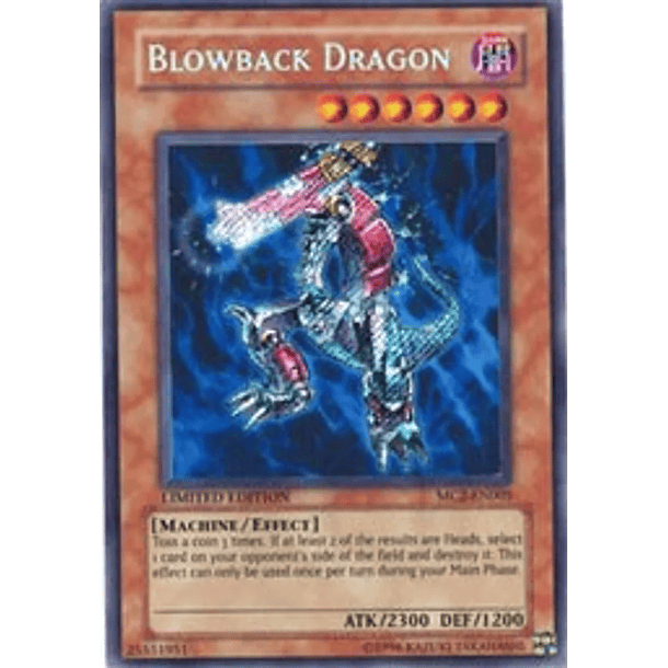 Blowback Dragon - MC2-EN005 - Secret Rare
