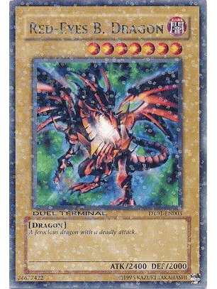 Red-Eyes B. Dragon - DT01-EN003 - Parallel Rare