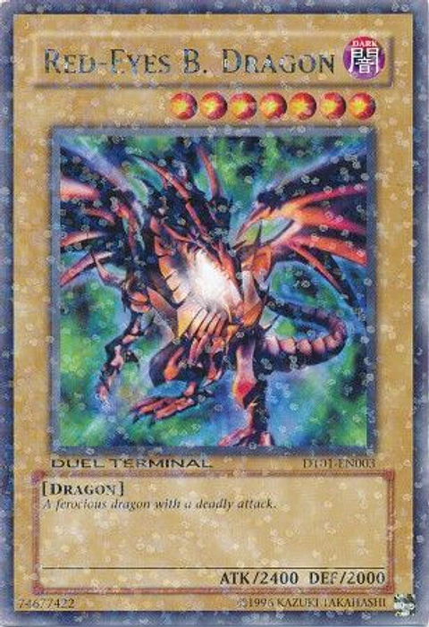 Red-Eyes B. Dragon - DT01-EN003 - Parallel Rare