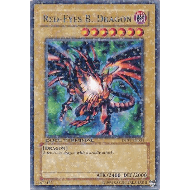 Red-Eyes B. Dragon - DT01-EN003 - Parallel Rare