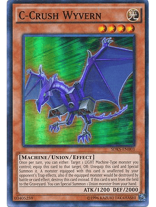 C-Crush Wyvern - SDKS-EN003 - Super Rare