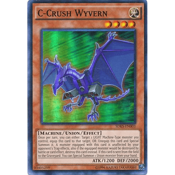 C-Crush Wyvern - SDKS-EN003 - Super Rare