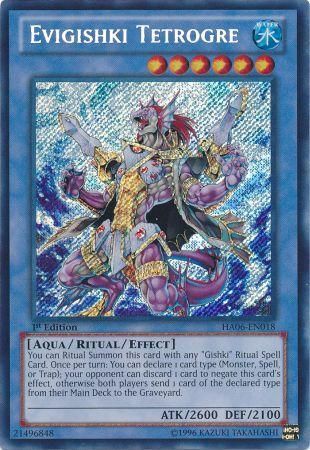 Evigishki Tetrogre - HA06-EN018 - Secret Rare 1