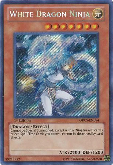 White Dragon Ninja - ORCS-EN084 - Secret Rare