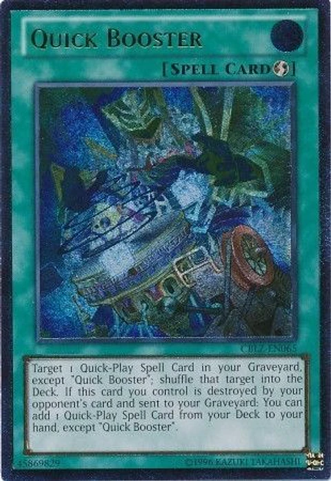 Quick Booster - CBLZ-EN065 - Ultimate Rare