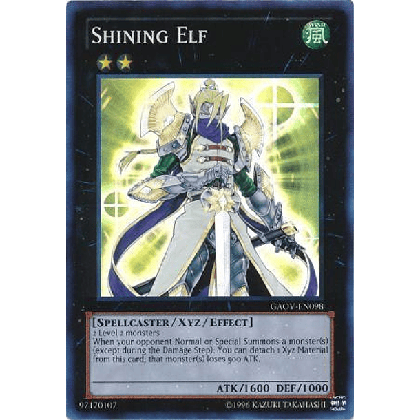 Shining Elf - GAOV-EN098 - Super Rare