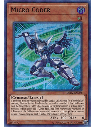 Micro Coder - LOD2-EN002 - Ultra Rare