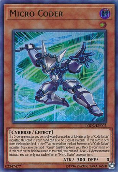 Micro Coder - LOD2-EN002 - Ultra Rare