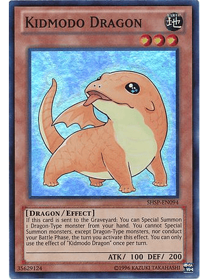 Kidmodo Dragon - SHSP-EN094 - Super Rare 