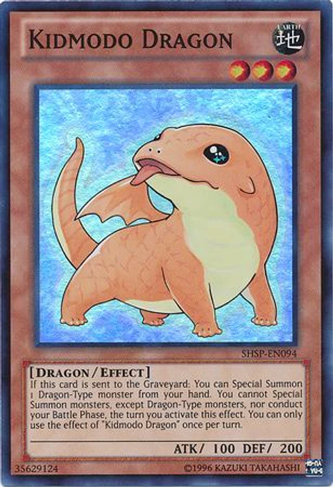 Kidmodo Dragon - SHSP-EN094 - Super Rare 