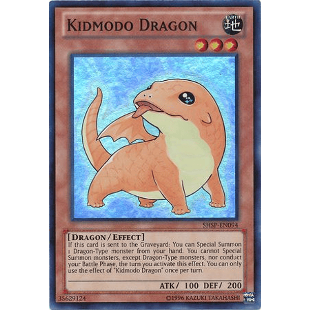 Kidmodo Dragon - SHSP-EN094 - Super Rare 