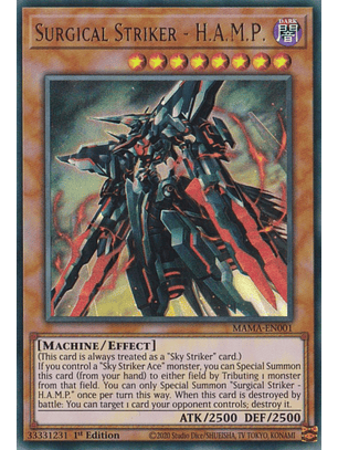 Surgical Striker - H.A.M.P. - MAMA-EN001 - Ultra Rare