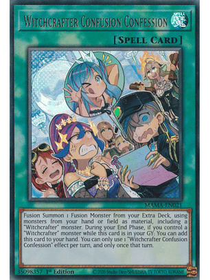 Witchcrafter Confusion Confession - MAMA-EN021 - Ultra Rare