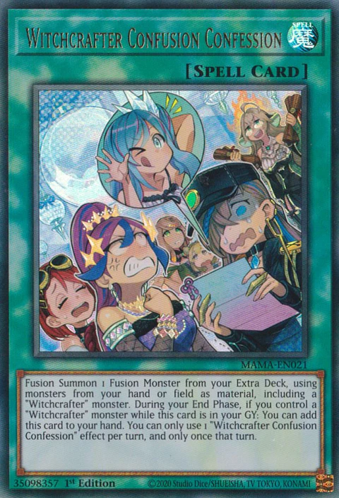 Witchcrafter Confusion Confession - MAMA-EN021 - Ultra Rare