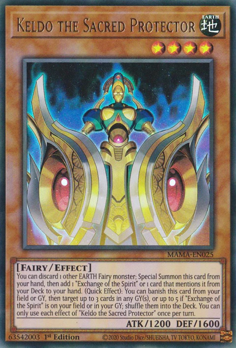Keldo the Sacred Protector - MAMA-EN025 - Ultra Rare