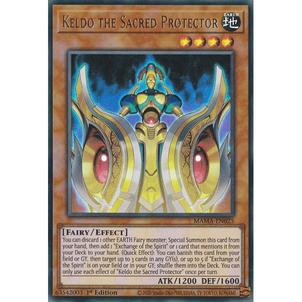 Keldo the Sacred Protector - MAMA-EN025 - Ultra Rare