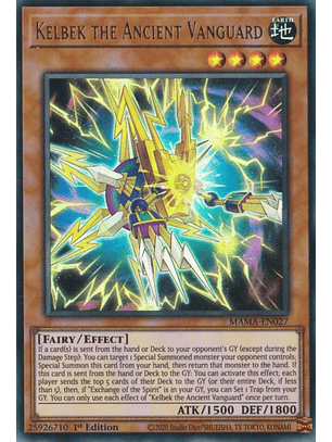 Kelbek the Ancient Vanguard - MAMA-EN027 - Ultra Rare