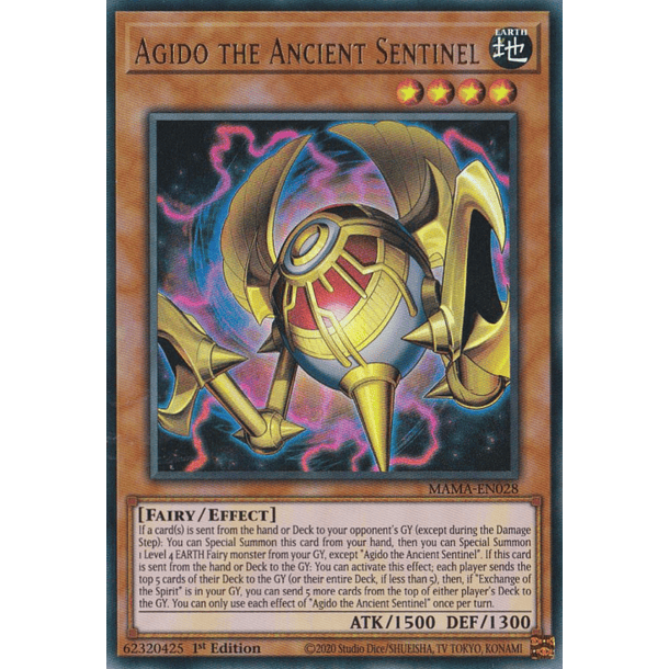 Agido the Ancient Sentinel - MAMA-EN028 - Ultra Rare