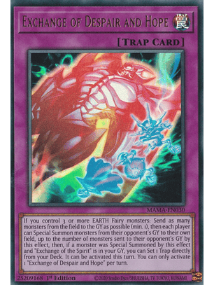 Exchange of Despair and Hope - MAMA-EN030 - Ultra Rare