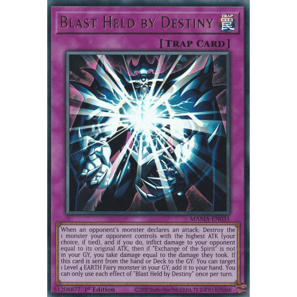 Blast Held by Destiny - MAMA-EN031 - Ultra Rare