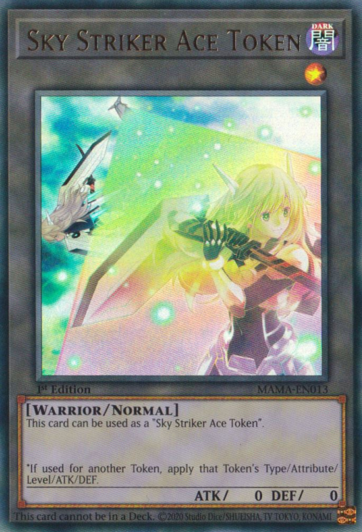 Sky Striker Ace Token - MAMA-EN013 - Ultra Rare 1