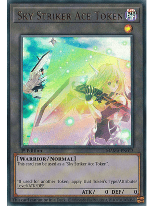 Sky Striker Ace Token - MAMA-EN013 - Ultra Rare