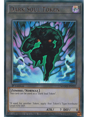 Dark Soul Token - MAMA-EN102 - Ultra Rare