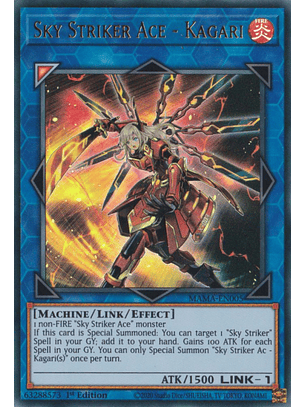 Sky Striker Ace - Kagari - MAMA-EN005 - Ultra Rare