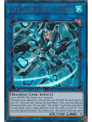 Sky Striker Ace - Shizuku - MAMA-EN006 - Ultra Rare