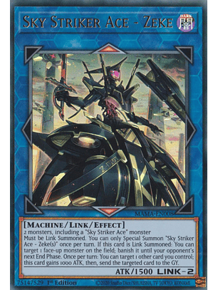 Sky Striker Ace - Zeke - MAMA-EN008 - Ultra Rare