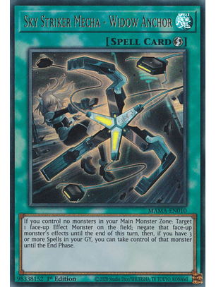 Sky Striker Mecha - Widow Anchor - MAMA-EN010 - Ultra Rare