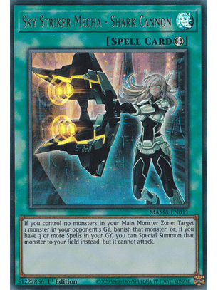 Sky Striker Mecha - Shark Cannon - MAMA-EN011 - Ultra Rare