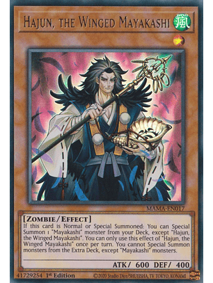 Hajun, the Winged Mayakashi - MAMA-EN017 - Ultra Rare