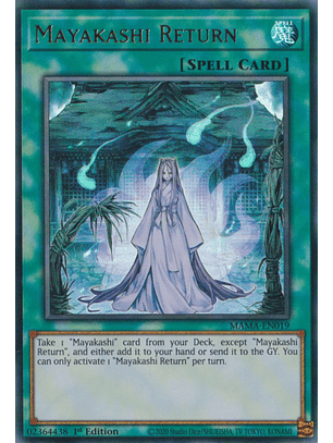 Mayakashi Return - MAMA-EN019 - Ultra Rare
