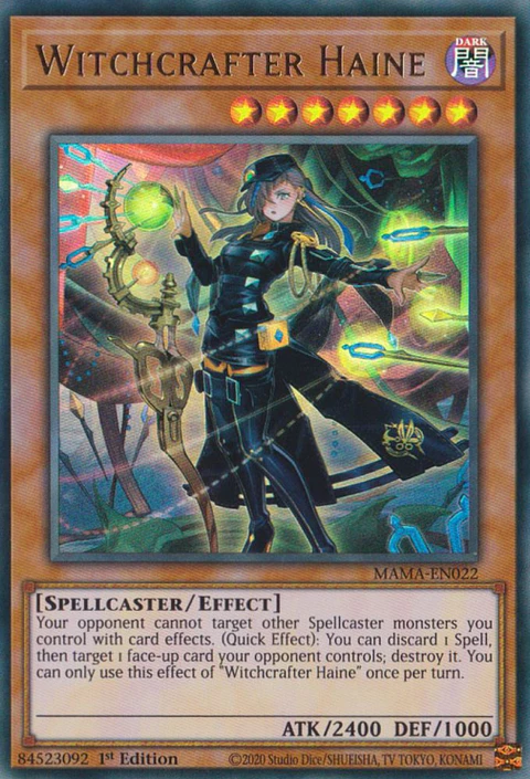 Witchcrafter Haine - MAMA-EN022 - Ultra Rare