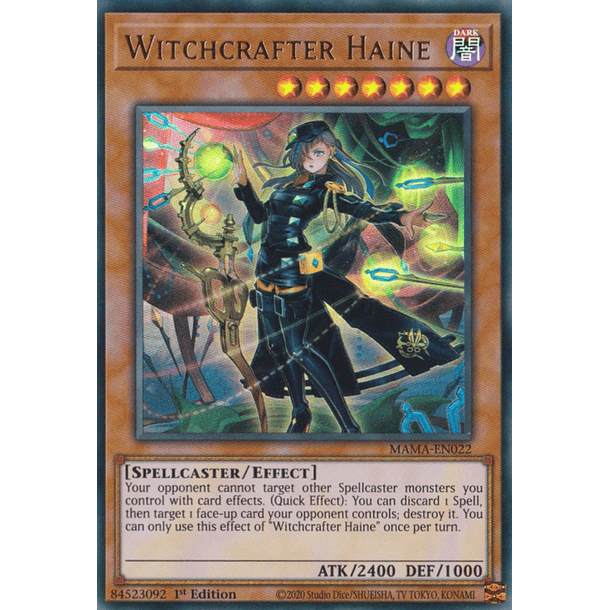 Witchcrafter Haine - MAMA-EN022 - Ultra Rare