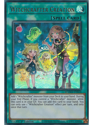 Witchcrafter Creation - MAMA-EN024 - Ultra Rare