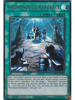 Swordsoul Emergence - MAMA-EN041 - Ultra Rare