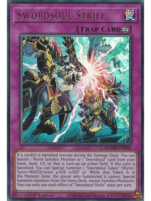 Swordsoul Strife - MAMA-EN045 - Ultra Rare