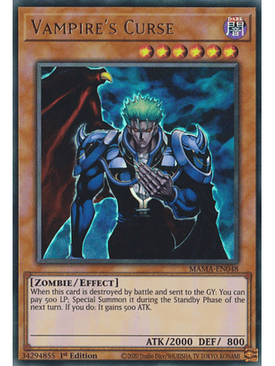 Vampire's Curse - MAMA-EN048 - Ultra Rare